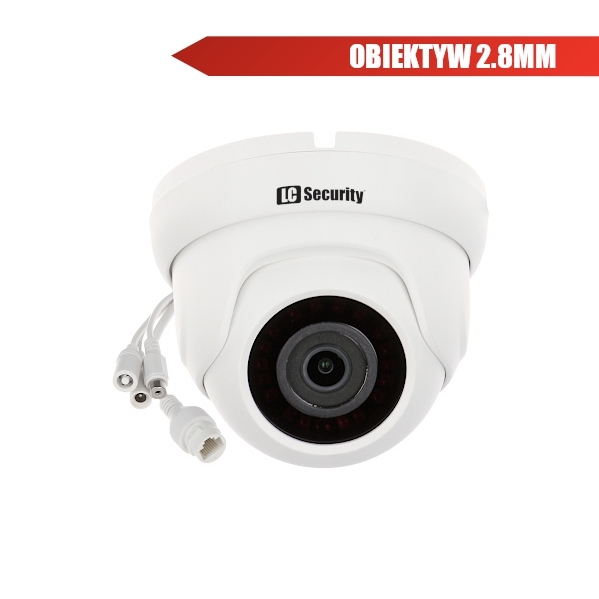 LC-444 IP PoE - Sieciowa kamera kopułowa 4 Mpix QuadHD