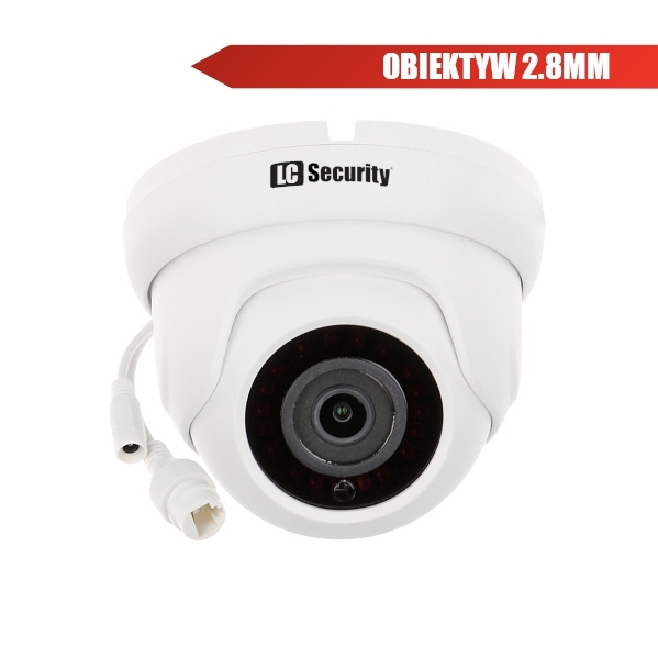LC-544 IP PoE - Kopułowa kamera sieciowa 5 Mpix (2K QHD+)