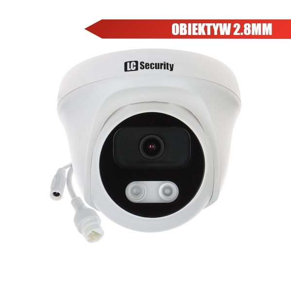 LC-844 IP PoE - Kopułowa kamera sieciowa 4K Ultra HD 8Mpix