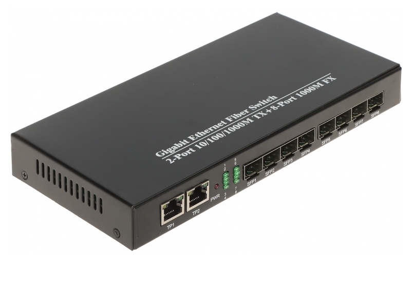 LC-SFP-88/2 - Switch SFP 8-portowy
