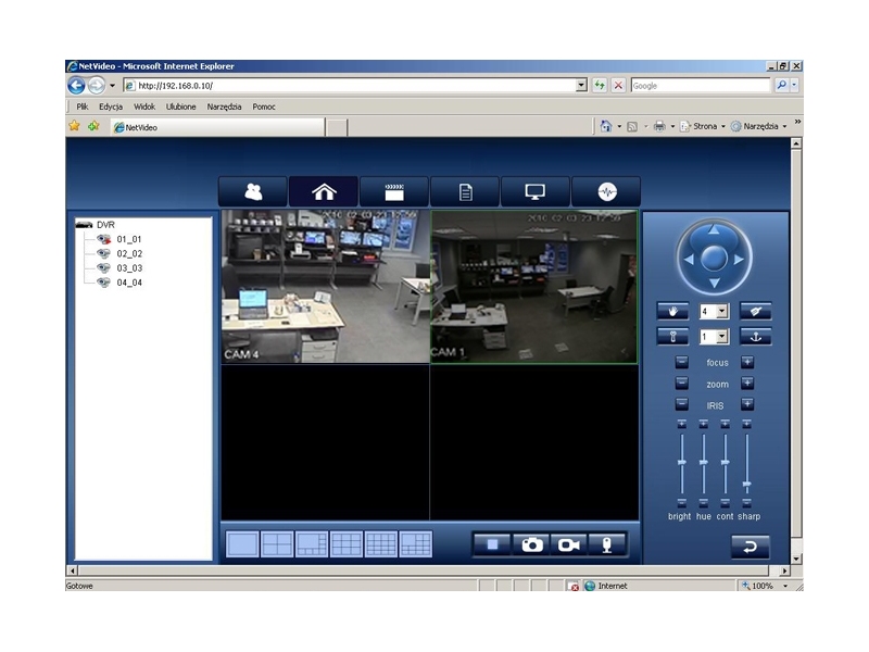 LC-DVR-1140AHD PREMIUM - kamering IP + analog AHD